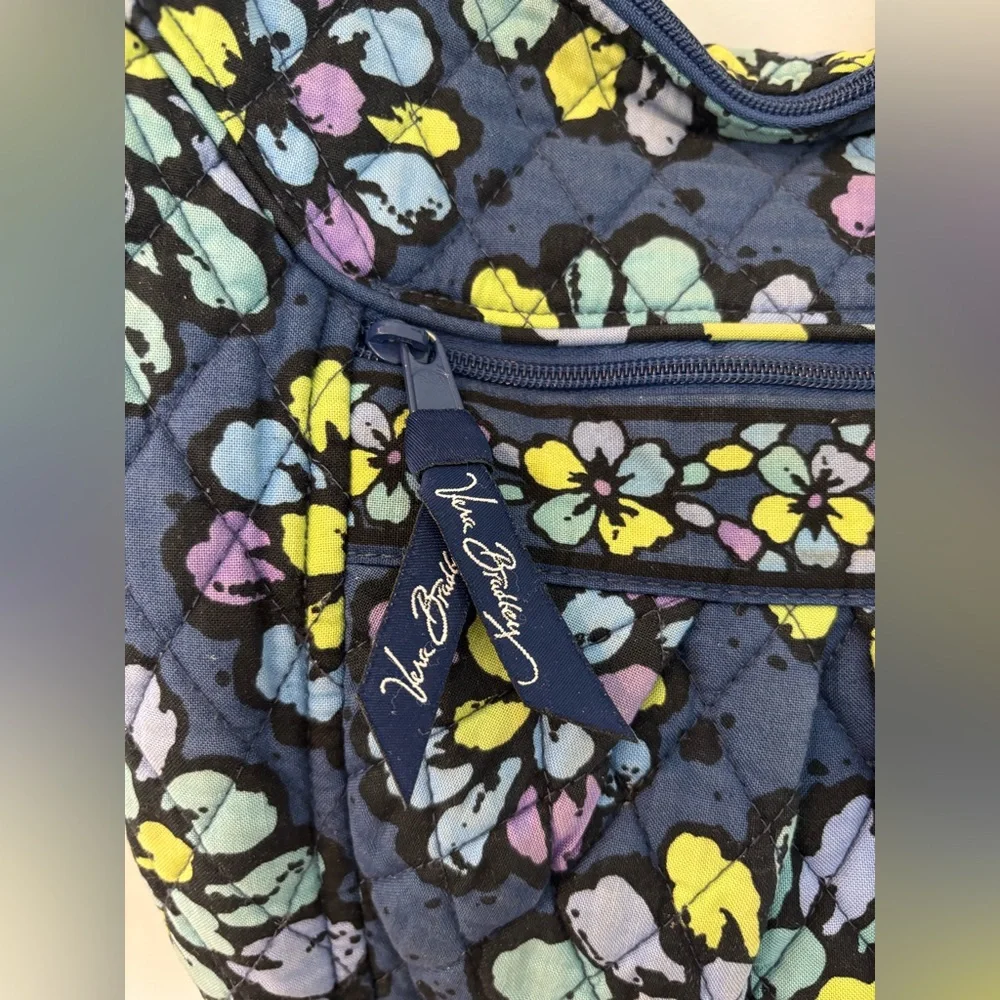 Vera Bradley Indigo Pop Crossbody Bag Retired Pattern